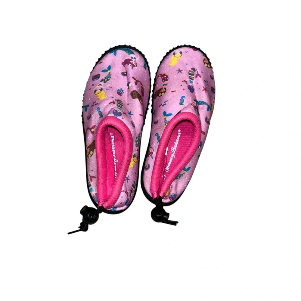 Tommy Bahama pink Water Shoes 9 10 toddler Mermaid new Beach Pool Machine Wash